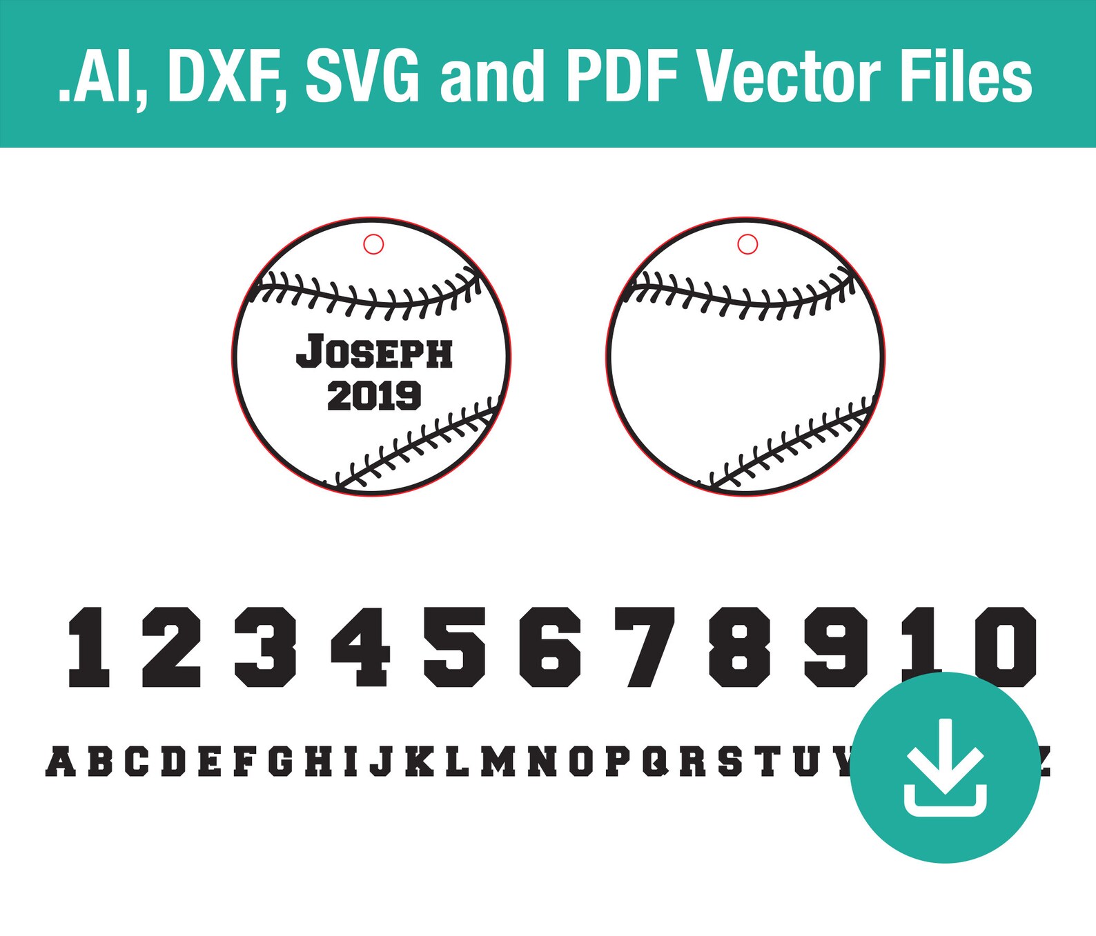 Free Free Baseball Ornament Svg 856 SVG PNG EPS DXF File