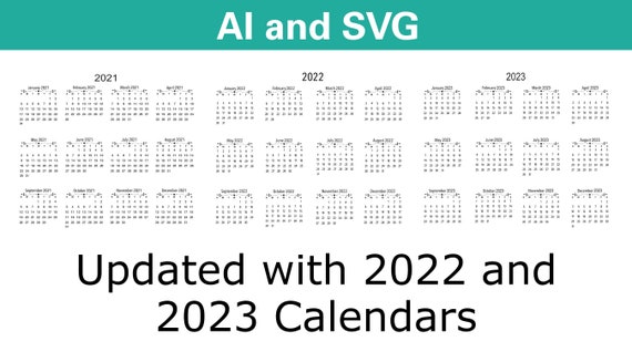 Save The Date 2022 2023 Svg Vector File Laser Engraving | Etsy Hong Kong