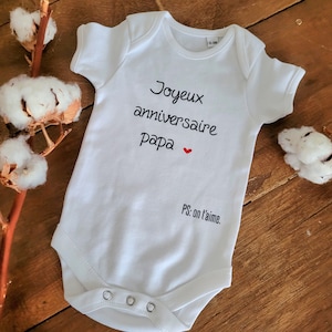 Body anniversaire papa image 1