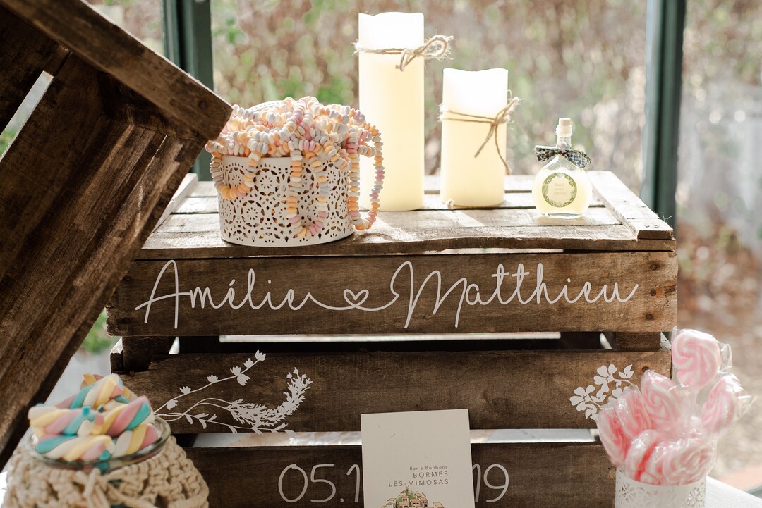 Wooden Crate Stickers Etsy