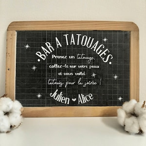 Tattoo bar stickers