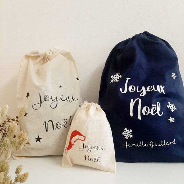 Hotte de noël – sacs de noel