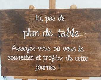 Wedding table plan - table plan stickers