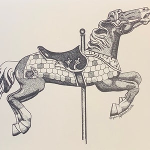 Carousel Horse 1, Pem Pfisterer Clark