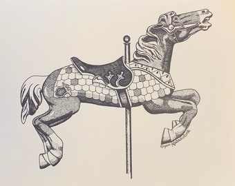 Carousel Horse 1, Pem Pfisterer Clark
