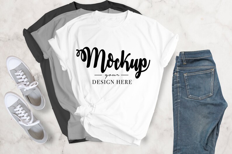 Download T-Shirt Mockup BUNDLE Bella Canvas 20 High Quality Mockups ...