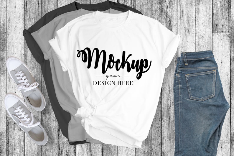 Download T-Shirt Mockup BUNDLE Bella Canvas 20 High Quality Mockups ...
