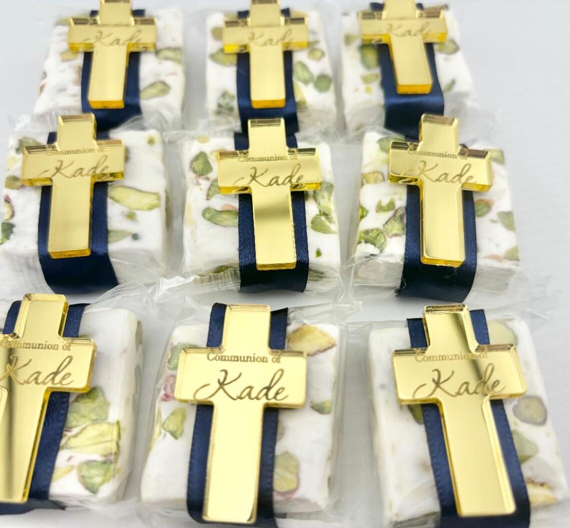 Baptism, Christening, Holy Communion Church Nougat Sweets - Etsy