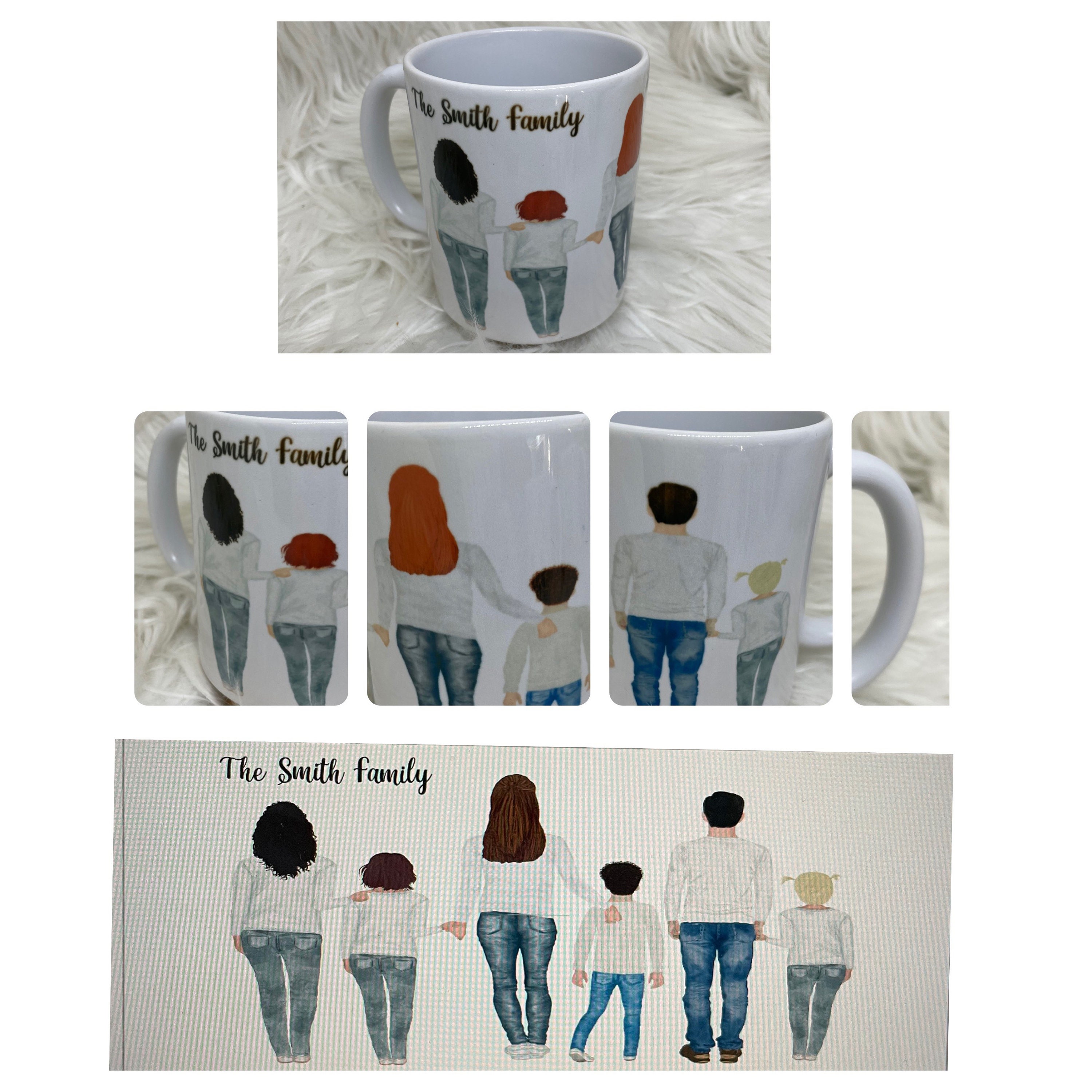 Family Cup Family Mug Personalised Family Gift Family Etsy