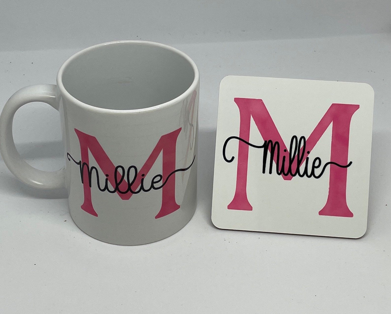 Personalised Cup Personalised Cup and Coaster Cup with Name Etsy
