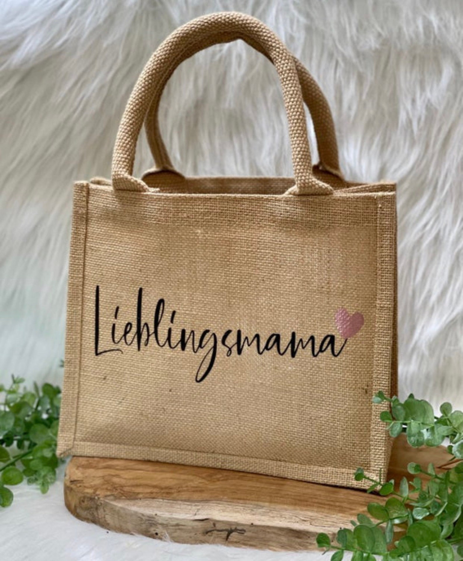 Personalised Jute Bag Mom Jute Bag Mothers Day Tote Bag | Etsy