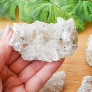 Amas de quartz clair - Qualité A, cristaux de guérison, cristal d&#39;énergie, cristal de clarté