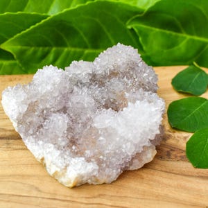 Large Amethyst Spirit  Quartz Cluster - Grade A, Cactus Quartz, Fairy Quartz, Healing Crystals