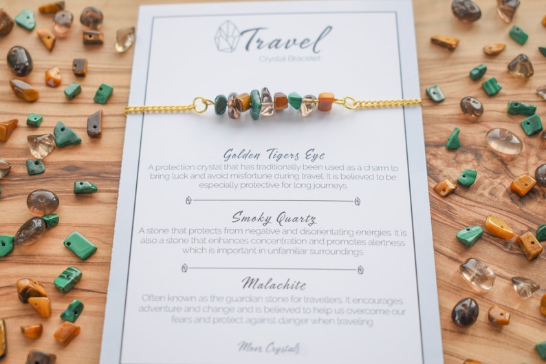 crystal bracelet for travel