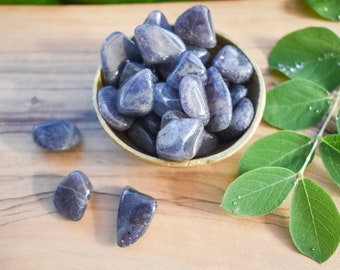 Iolite Tumble Stone - Small, Vision Stone, Healing Crystals