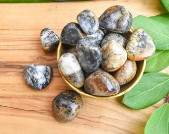 Merlinite Tumble stone, Healing Crystals, Spiritual Crystal