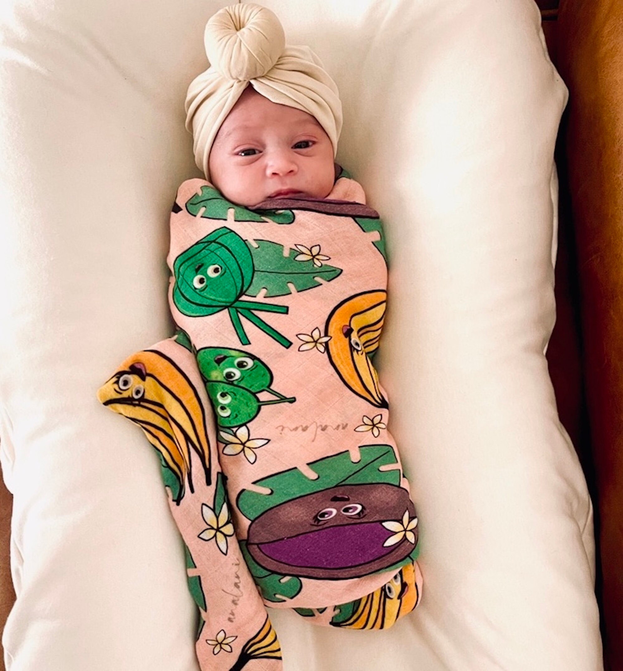 My Lūʻau SWADDLE Hawaii Hawaiian Keiki Baby Blanket Etsy