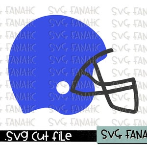 Football Helmet SVG | Football Cut File | Sports SVG | SVG Fanatic
