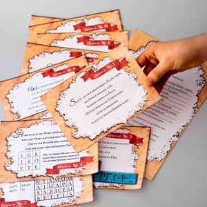 House Treasure Hunt to Print Scavenger Hunt for Children's Birthday