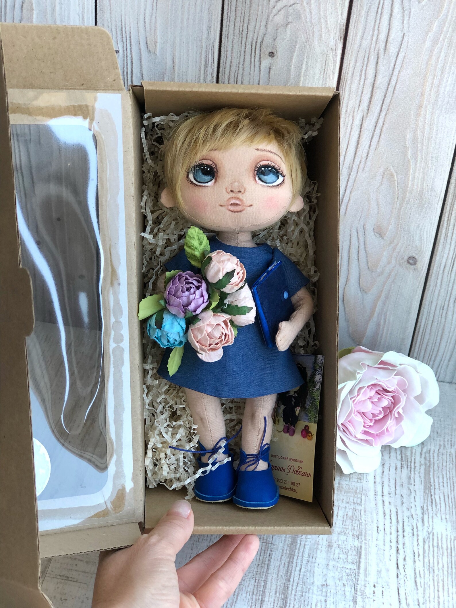 Textile personalized doll for girl. Unique portrait doll. Etsy