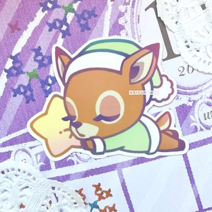 ACNH Starry Dreams Stickers / Animal Crossing Water Bottle, Laptop, Notebook, Switch Decals Beau