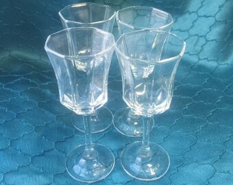 Vintage Petite Liqueur Petillante Par Moët & Chandon Gafas Publicitarias Set de 4