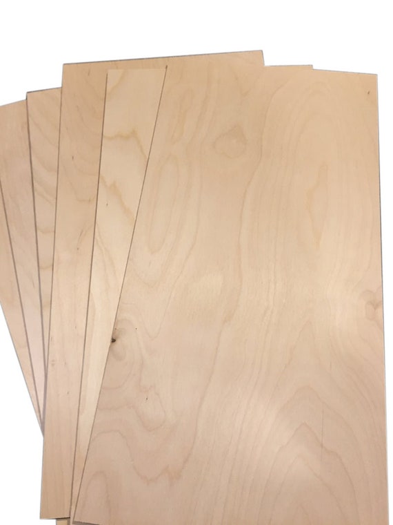 1/8 3MM 12 X 20 Baltic Birch Plywood B/BB Grade Glowforge Laser 22 Sheets  AIF 