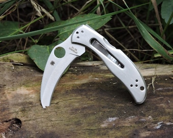 Spyderco Style Harpy, VG10 slätbladskompressionslås EDC-fällkniv