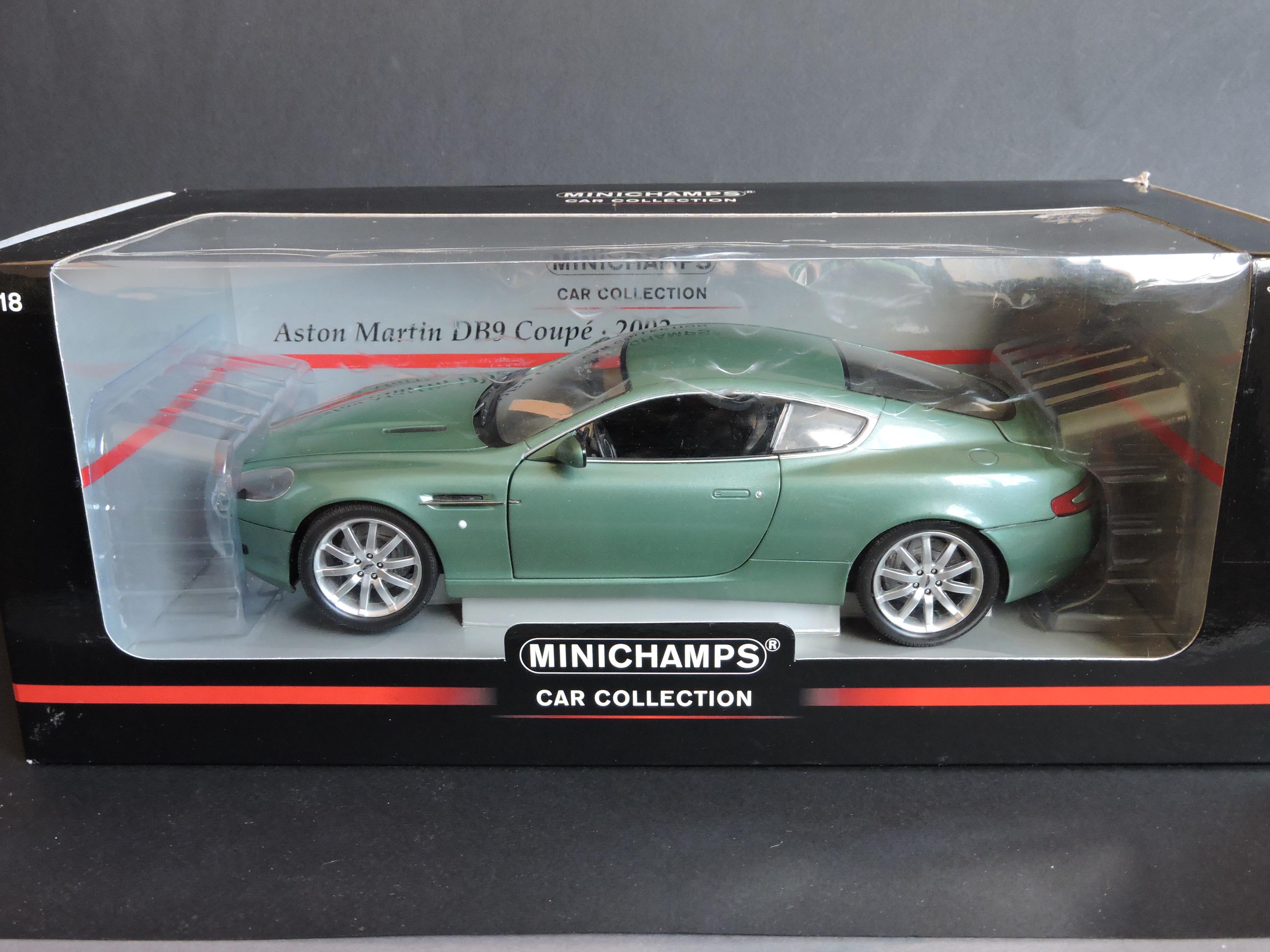 Aston Martin DB9 Coupe 2003 1:18 Scale Model by Minichamps