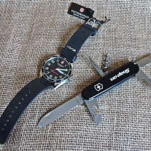 Victorinox Swiss Army Watch + Snap-on Knife Set | Limited Edition Collector&#39;s Gift