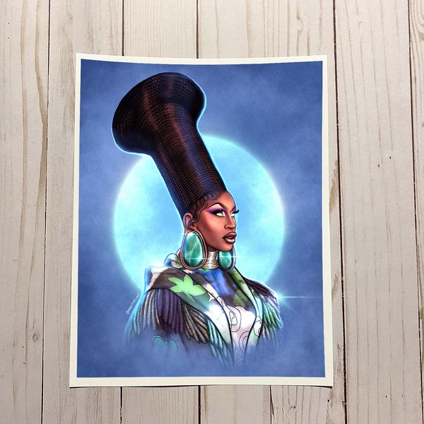 Rupaul's Drag Race All Stars 7 All Winners Season Shea Couleé crowned queens look art print