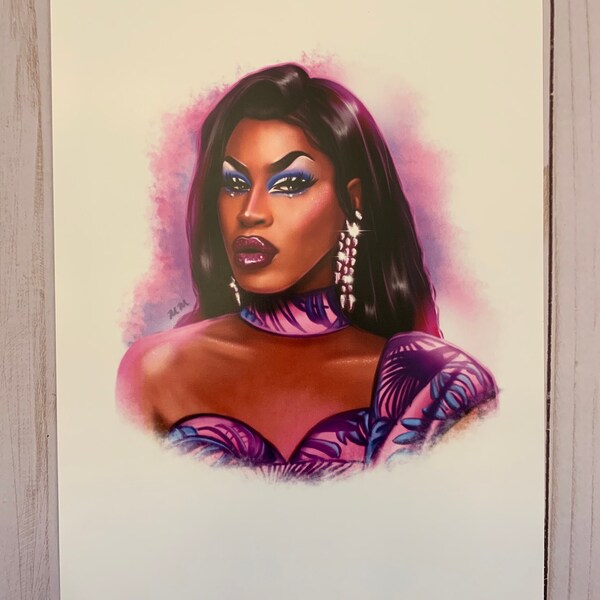 Rupaul's Drag Race AS5 Shea Coulee entrance Print