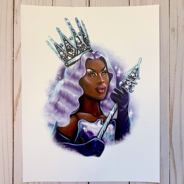 Rupaul's Drag Race AS5 Shea Coulee Crowning Print