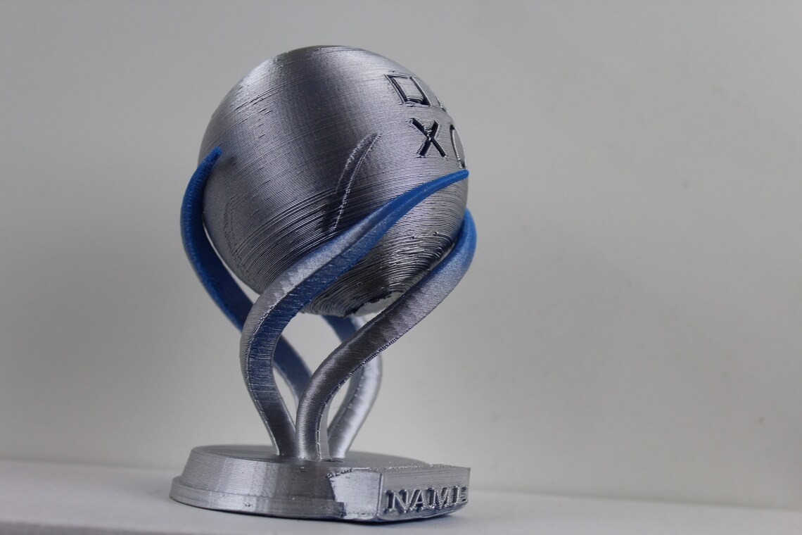 PLAYSTATION PLATINUM TROPHY Personalised Award 3D Printed item | Etsy