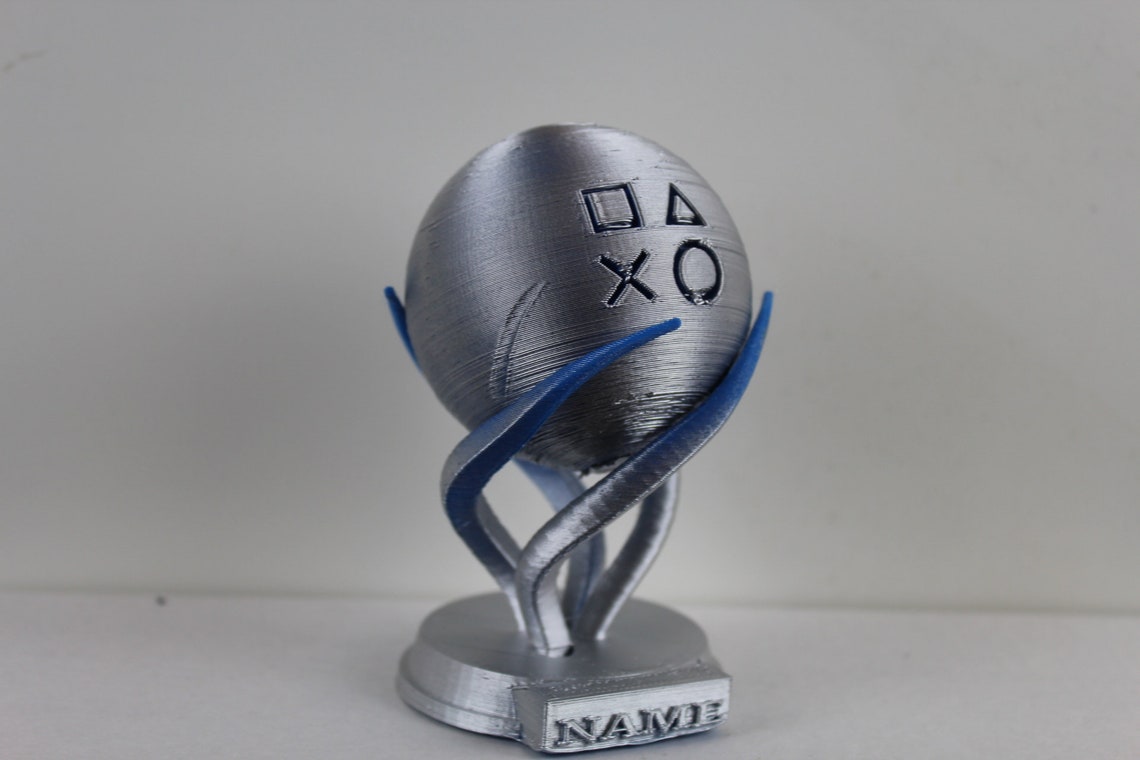 PLAYSTATION PLATINUM TROPHY Personalised Award 3D Printed item | Etsy