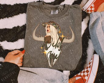 Wild Soul DTF Transfer | Western DTF Print | Ready To Press