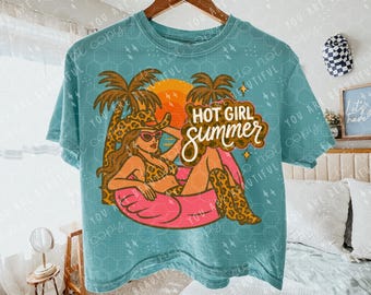 Hot Girl Summer DTF Transfer | Ready To Press, Summer Print