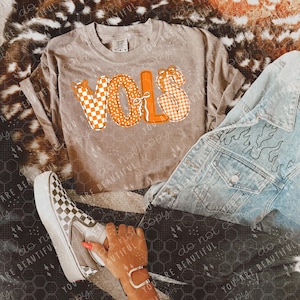 Orange Bows TN DTF Transfer | Everyday Direct To Film Print | Ready To Press