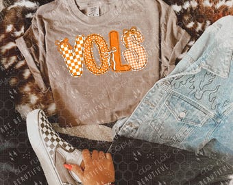 Orange Bows TN DTF Transfer | Everyday Direct To Film Print | Ready To Press