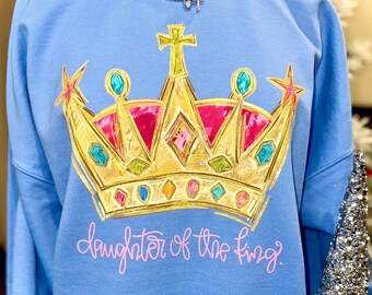 Daughter Of The King | Faith DTF Transfer | Ready To Press