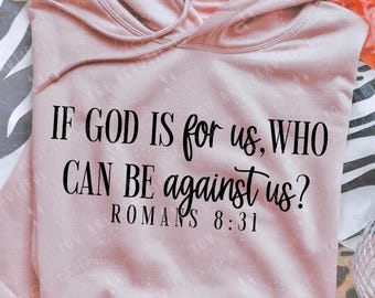 God Is For Us DTF Transfer | Faith Direct To Film | Ready To Press