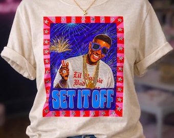 Set It Off Fireworks DTF Transfer | Summer DTF Print | Ready To Press