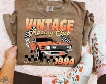 Vintage Racing Club DTF Transfer