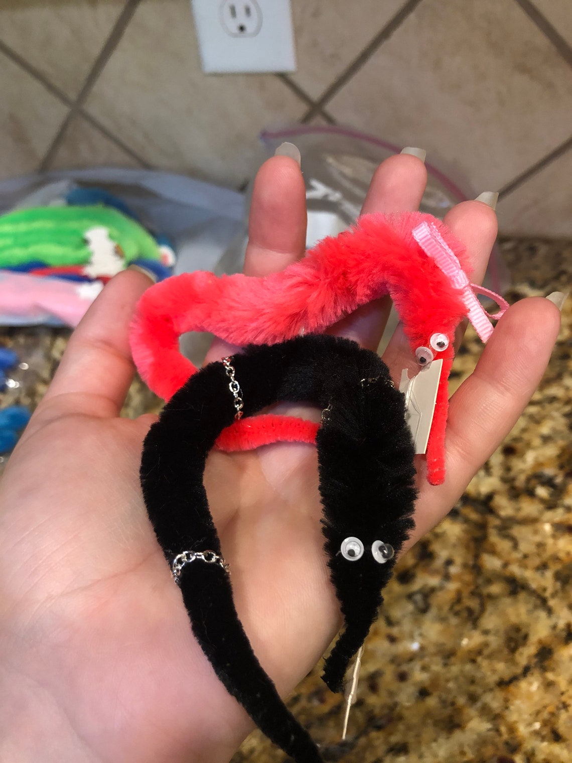 Completely Custom Worm on a String read desc. | Etsy