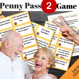 Penny Pass Two, Reminiscing Game Seniors with Alzheimer&#39;s, memory care dementia game, Penny Game Download