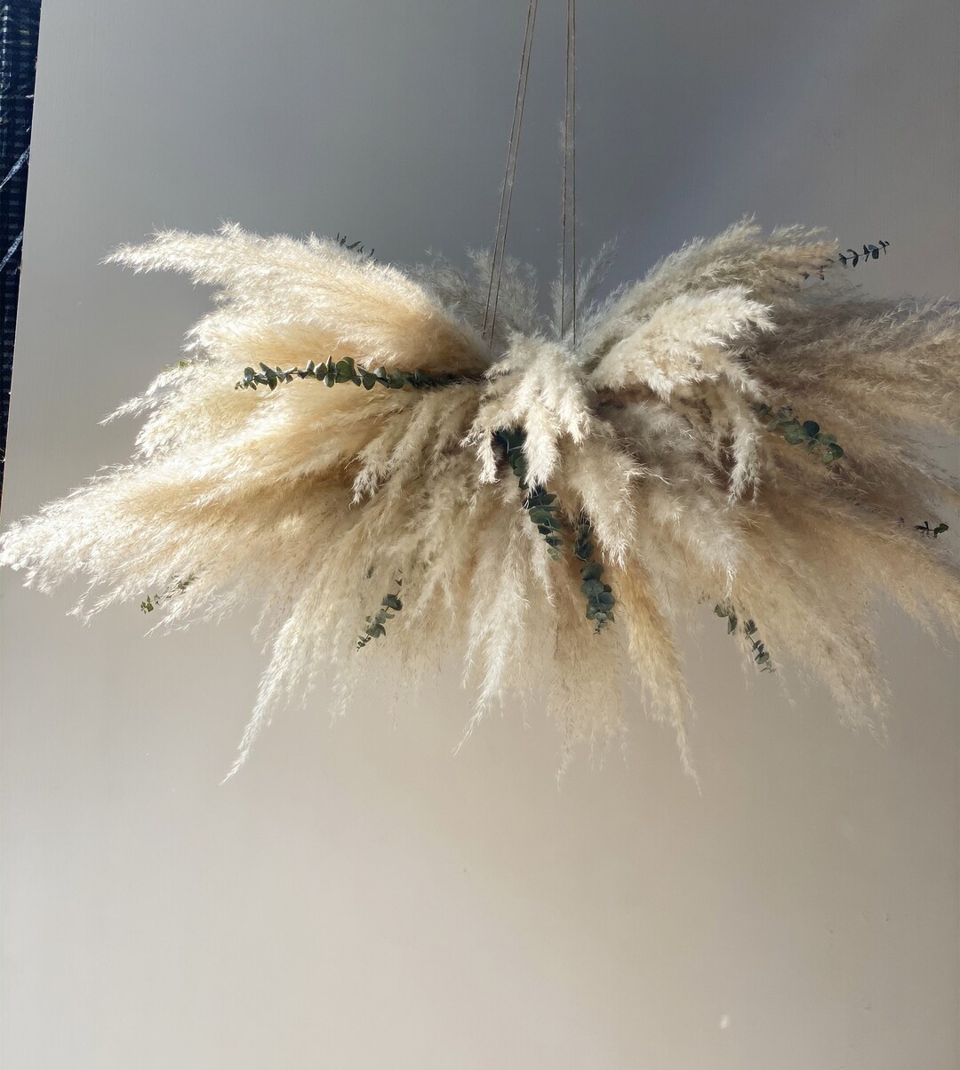 Large Chandelier Pampas Grass, Wedding Arch Decor, Backdrop Decorevent Decorboho