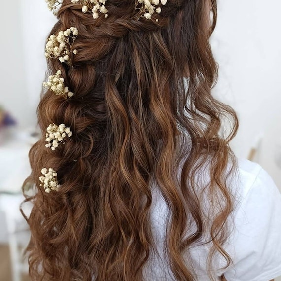 Babies breath hotsell in hair