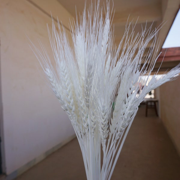 About 50 high-quality natural wheat dried flowers, bouquets, flower arrangements, handmade flowers