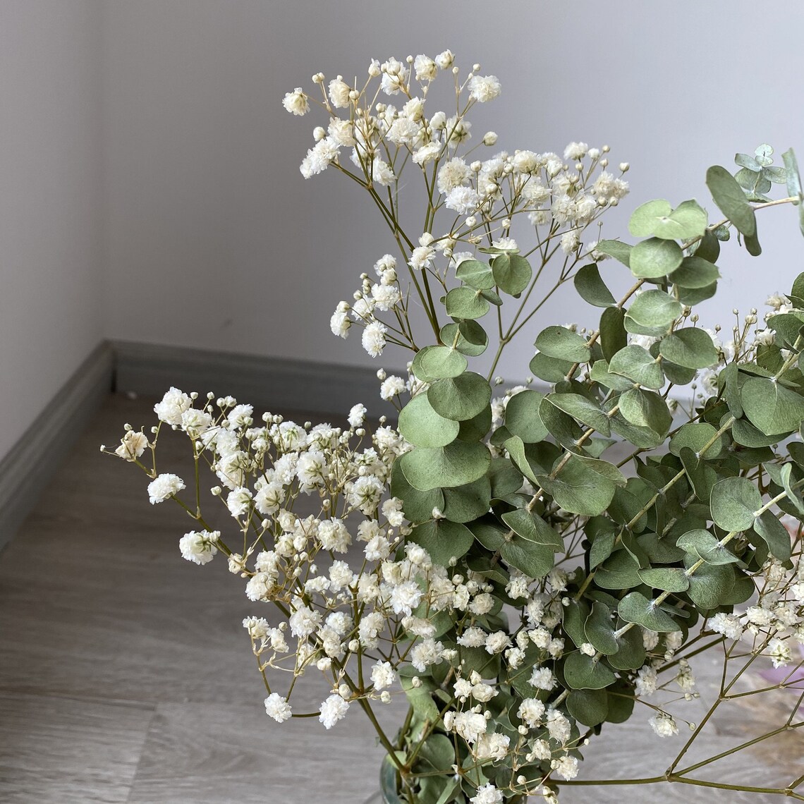 Eucalyptus Baby's Breath Bundle Etsy