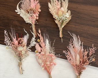 MINI dried flower bouquet// bridesmaid Proposal// baby shower// flower gifts// wedding flowers// birthday day